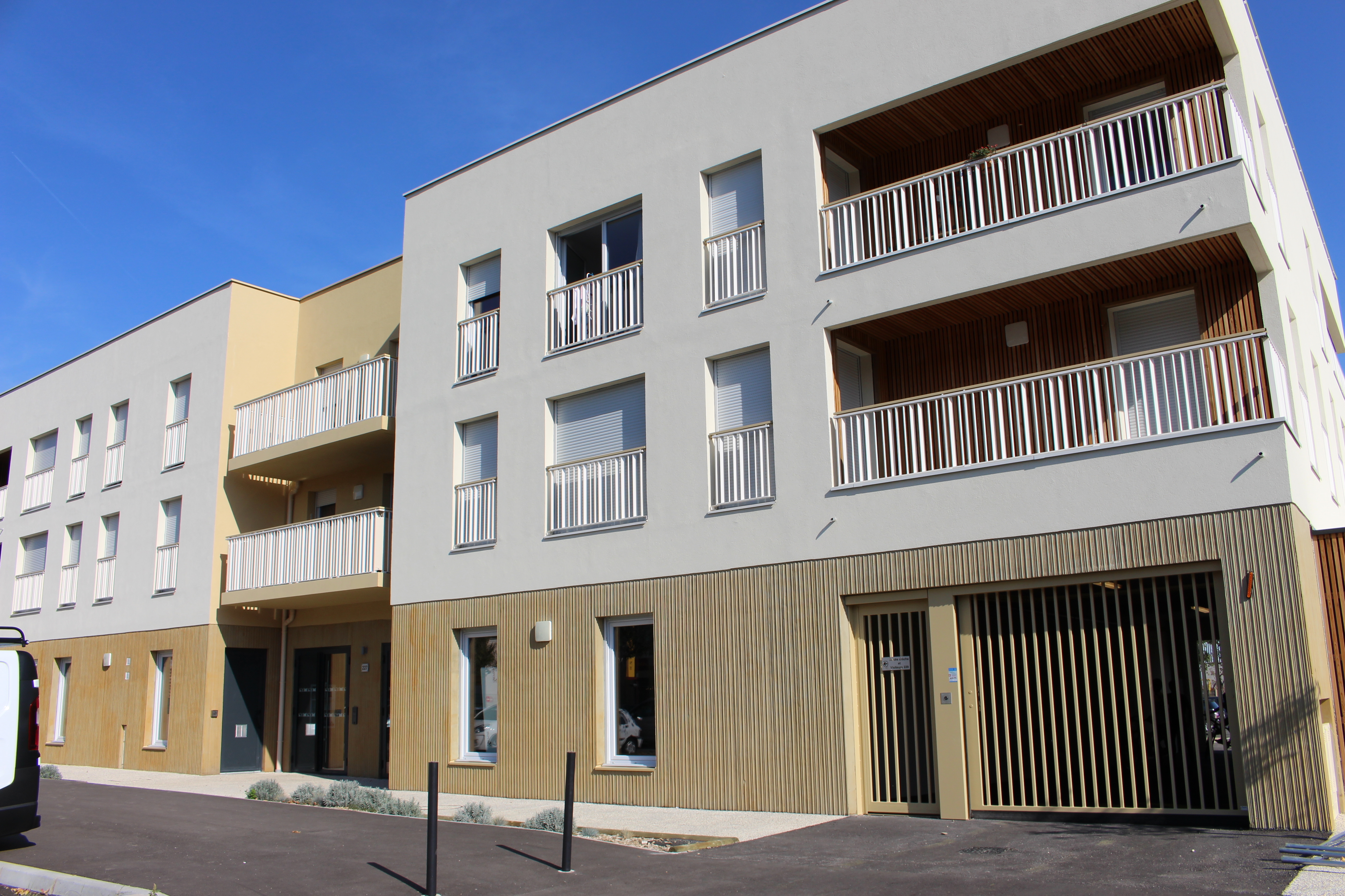 Réalisation béton matricé