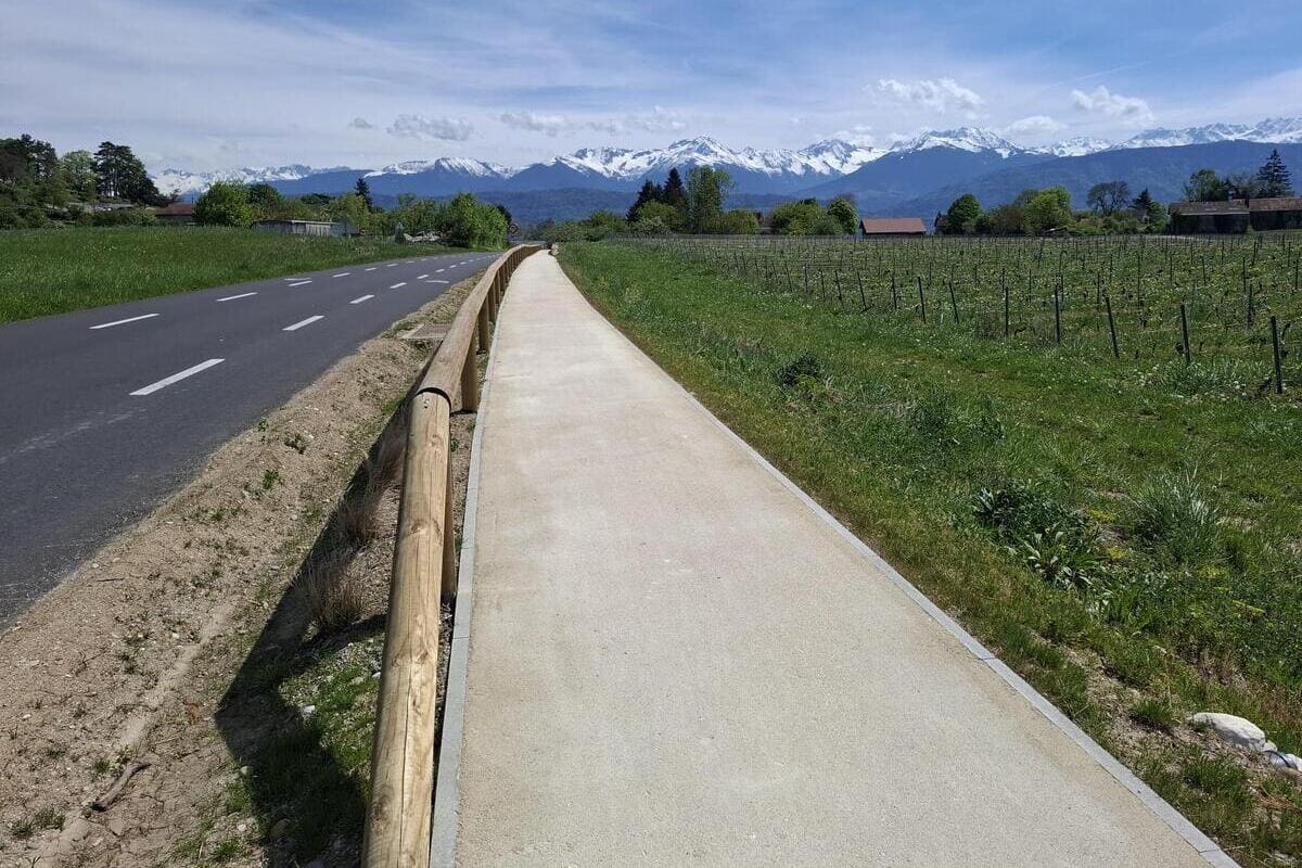 R&eacute;alisation b&eacute;ton stabilis&eacute; Stylperf &agrave; Porte-de-Savoie