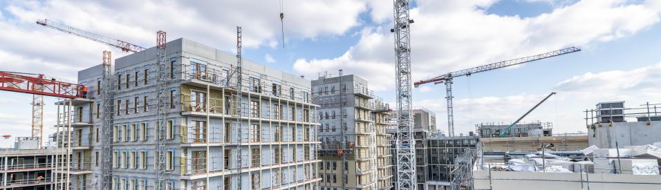 Village des athlètes en béton CARAT Vicat Jeux Olympiques de Paris 2024