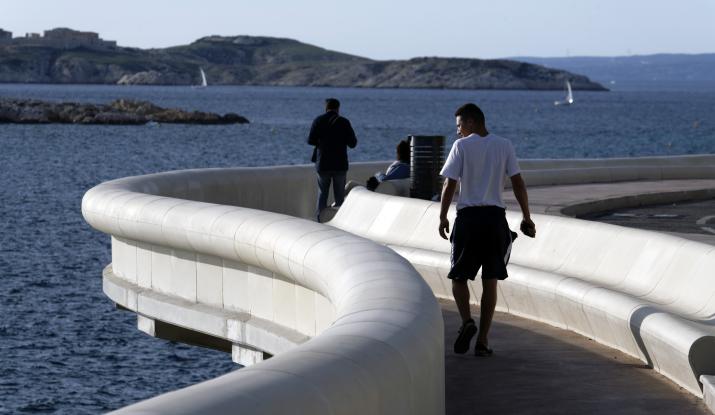Corniche JFK : fortification en béton Vicat SmartUp