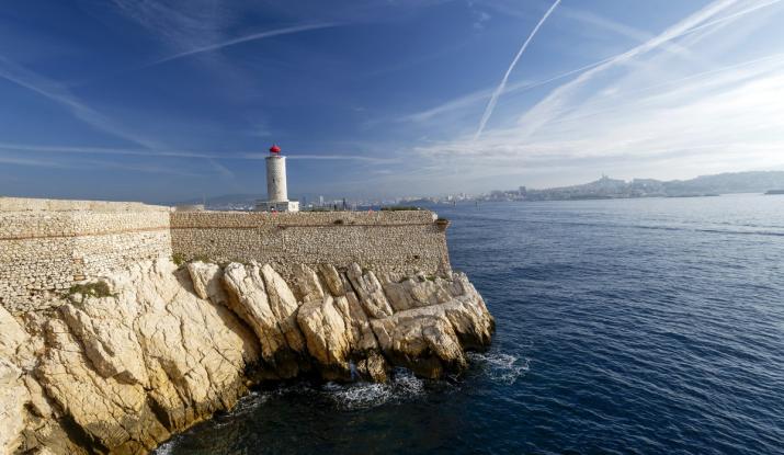 Château d’If : des nouveaux remparts en ciment naturel Prompt Vicat
