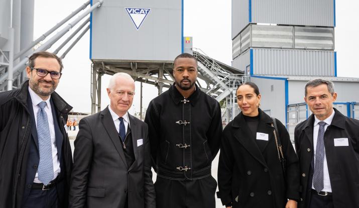 Inauguration de la centrale béton aux Pavillons-sous-Bois