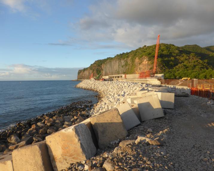 Chantier à La Réunion