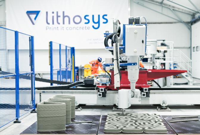 Lithosys unité production