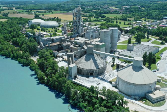 Le projet VAIA sur la cimenterie Vicat de Montalieu-Vercieu 