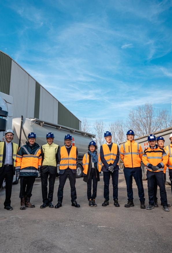 transport décarboné groupe Vicat