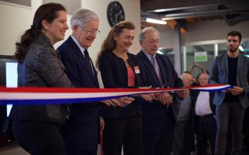 Inauguration bâtiment Louis Vicat
