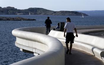 Corniche JFK : fortification en béton Vicat SmartUp