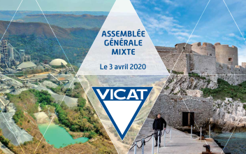 Vicat's share & Covid 19